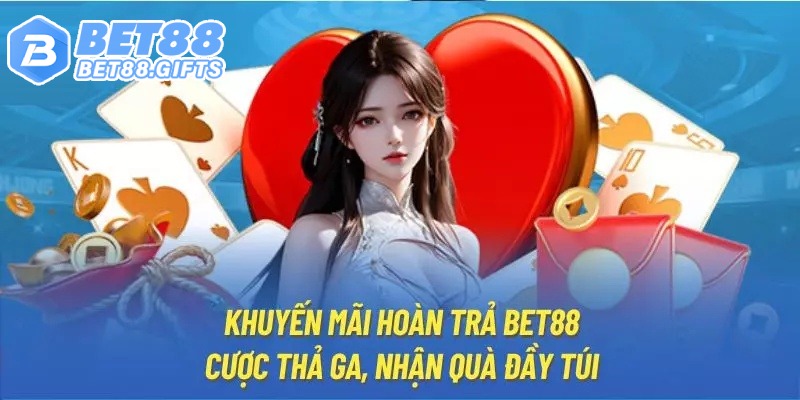 Khuyến mãi BET88 siêu hoàn trả bất tận lên đến 2% 